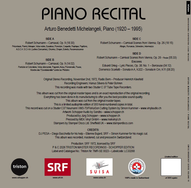 TMR SE23 Michelangeli D