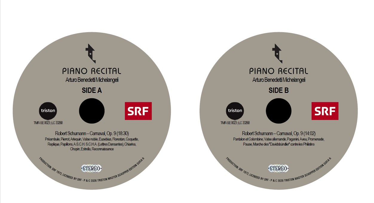 TMR SE23 Michelangeli Labels AB