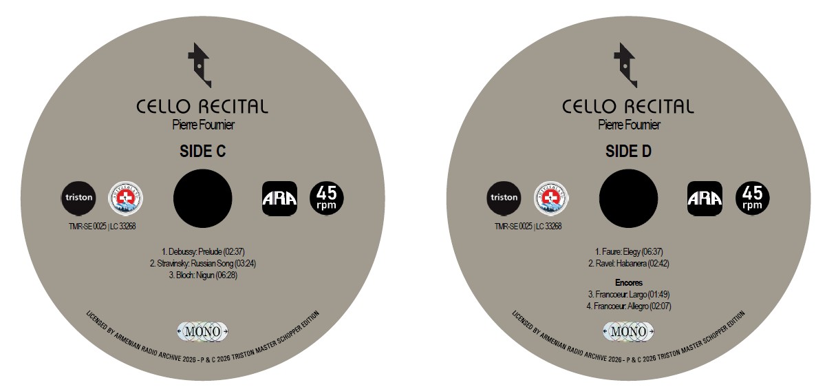 TMR SE25 Fournier 45 RPM Labels CD