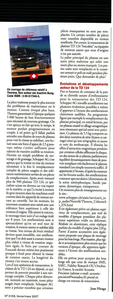 TD Review Revue Son 8